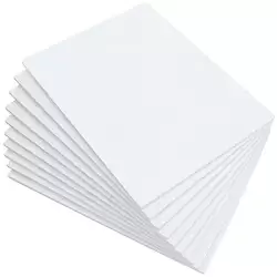 (572EB58) FAMA GOMA EVA 50X70CM GROSOR 2MM EB58 BLANCO PACK 10 UD
