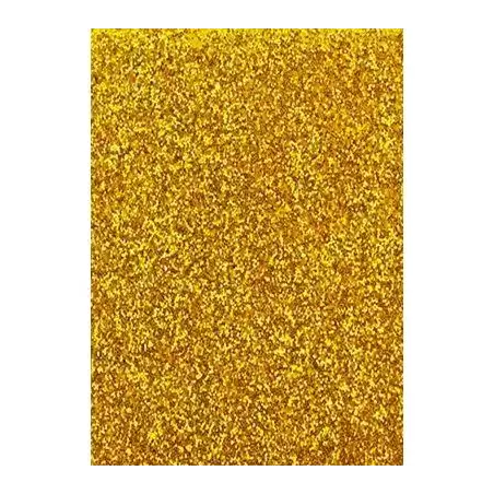 (572OR) FAMA GOMA EVA 50X70CM GROSOR 2MM GLITTER ORO