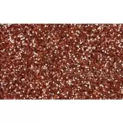 (572ZG14) FAMA GOMA EVA 50X70CM GROSOR 2MM GLITTER CASTAÑO PACK 10 UD