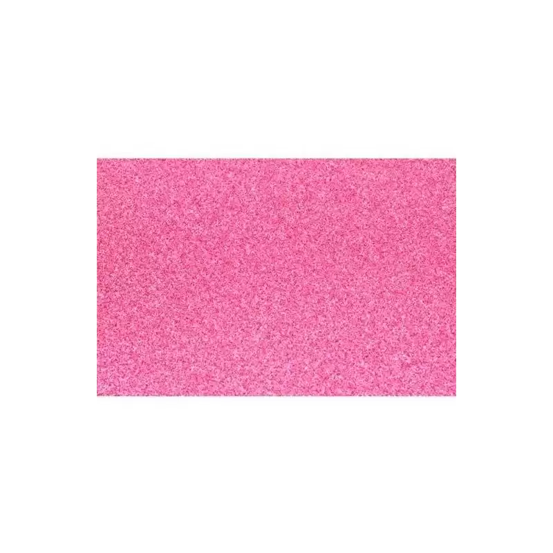(572ZG43) FAMA GOMA EVA 50X70CM GROSOR 2MM GLITTER ROSA PACK 10 UD