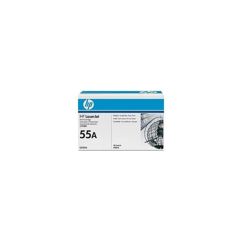 (CE255A) HP TONER NEGRO LASERJET P3011/P3015 - 55A