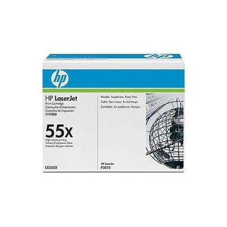 (CE255X) HP TONER NEGRO LASERJET P3011/P3015 - 55 X