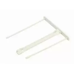 (0089701) FELLOWES 100 FASTENERS DE PLÁSTICO PRO CLIP BLANCO (100MM)