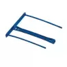 (0089801) FELLOWES 50 FASTENERS DE PLÁSTICO PRO CLIP AZUL (100MM)