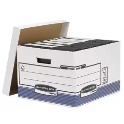 (0030901) FELLOWES CONTENEDOR DE ARCHIVOS FOLIO SYSTEM AZUL/BLANCO
