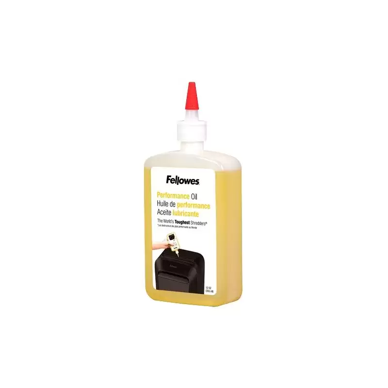 (3608601/3505006) FELLOWES ACEITE LUBRICANTE PARA DESTRUCTORAS BOTE 355 ML