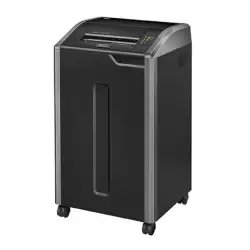 (4698001) FELLOWES DESTRUCTORA MANUAL 425CI CORTE EN PARTÍCULAS DE 4X30MM NEGRO