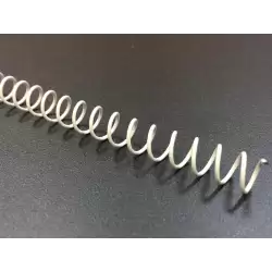 (5114301) FELLOWES PACK DE 25 ESPIRALES METÁLICAS BLANCAS 36 MM