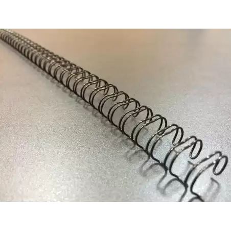 (53265) FELLOWES PACK DE 100 WIRES NEGRO 10 MM