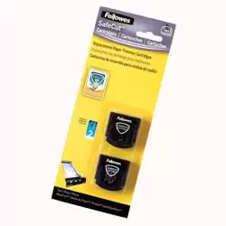 (5411401) FELLOWES CUCHILLAS CORTE RECTO PARA CIZALLA PACK 2 UD