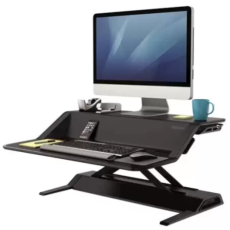 (0007901) FELLOWES SOPORTE PARA MONITOR SIT-STAND LOTUS NEGRO