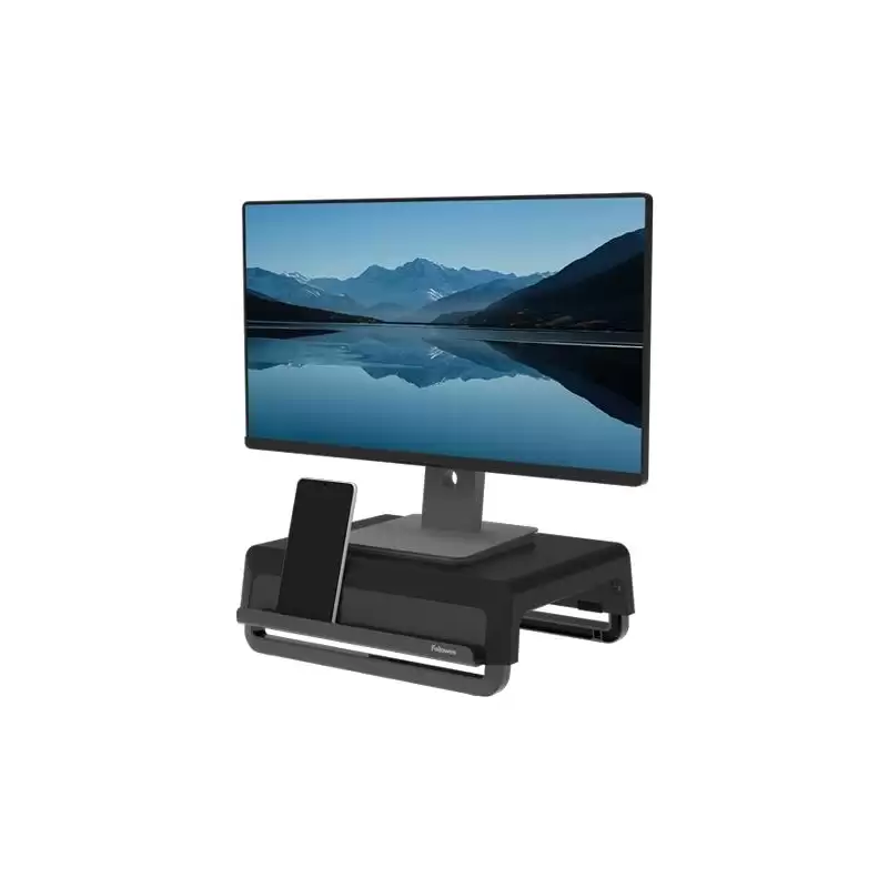 (100016560) FELLOWES SOPORTE ELEVADOR PARA MONITOR BREYTA NEGRO