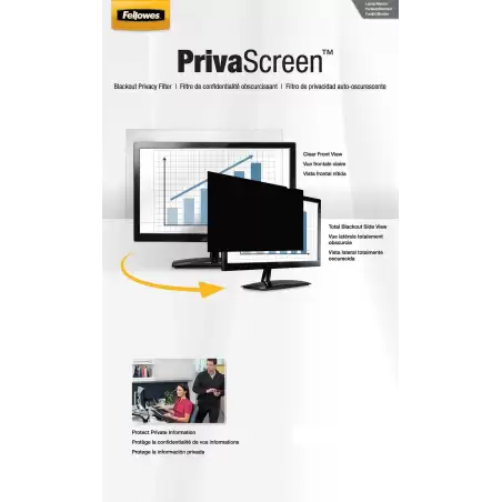 (4801501) FELLOWES FILTRO PRIVASCREEN PANTALLA PANORÁMICA 22" - 16:10