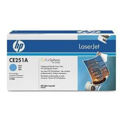 (CE251A) HP LASERJET TONER CIAN  CP 3525 - 504 A