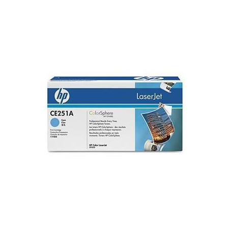 (CE251A) HP LASERJET TONER CIAN  CP 3525 - 504 A