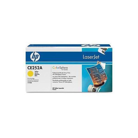 (CE252A) HP LASERJET TONER AMARILLO CP 3525 - 504 A