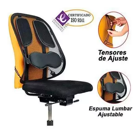 (8029901) FELLOWES RESPALDO ERGONÓMICO DE REJILLA MESH PROFESIONAL