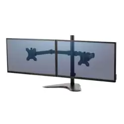 (8043701) FELLOWES PEANA PARA MONITOR DOBLE SEASA SERIES NEGRO