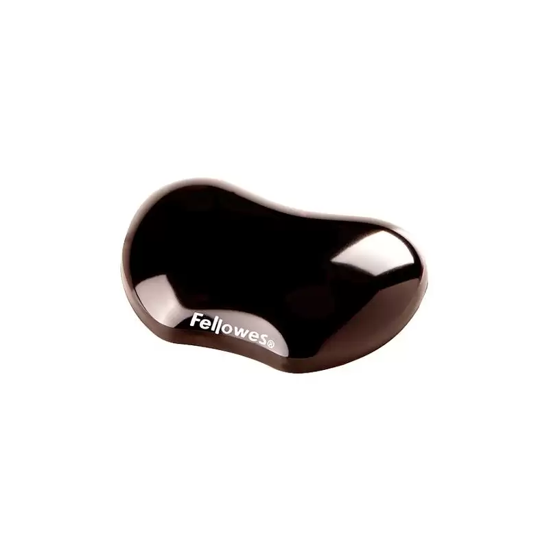 (9112301) FELLOWES REPOSAMUÑECAS GEL FLEXIBLE CRYSTAL NEGRO