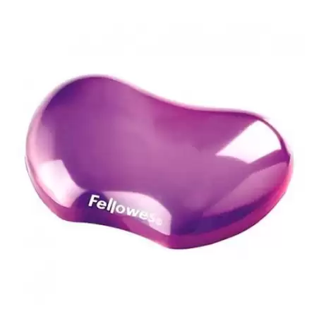 (91477-72) FELLOWES REPOSAMUÑECAS GEL FLEXIBLE CRYSTAL VIOLETA