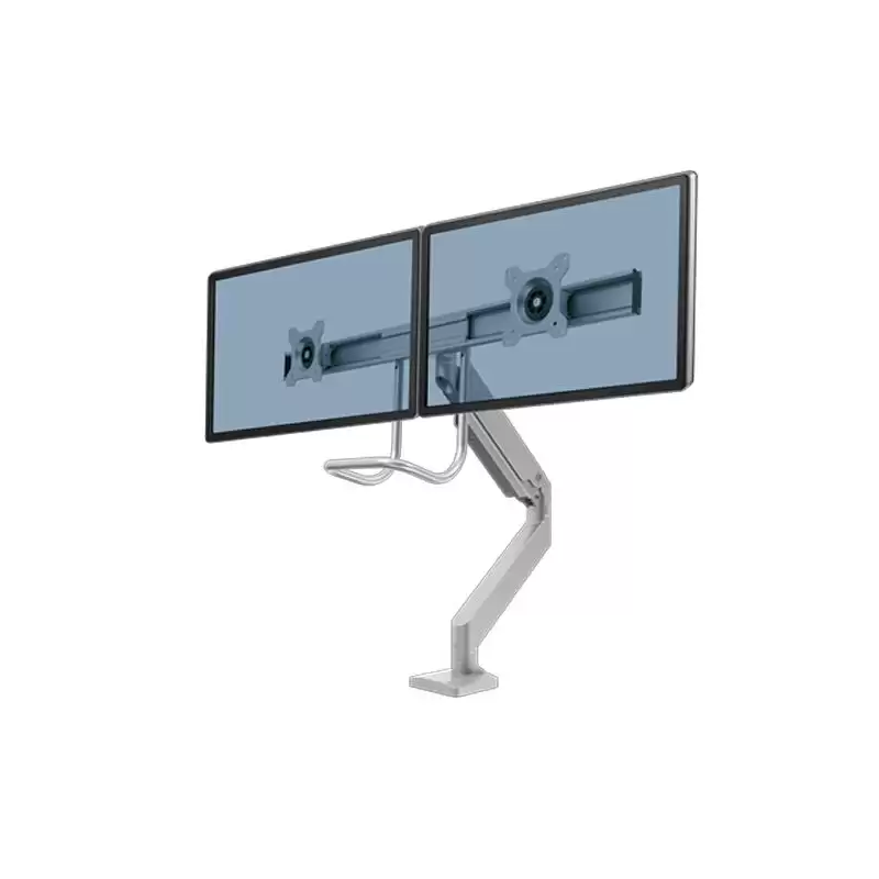 (9909201) FELLOWES BRAZO PLATA PARA MONITOR DOBLE EPPA TM C/ TRAVESAÑO