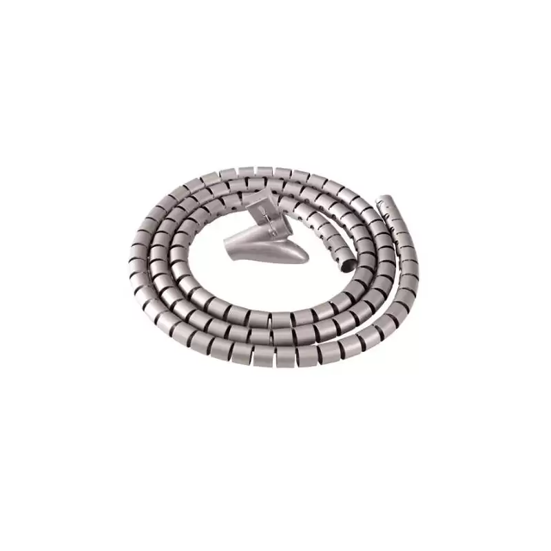 (9929801) FELLOWES ORGANIZADOR CABLES PLATEADO CABLEZIP