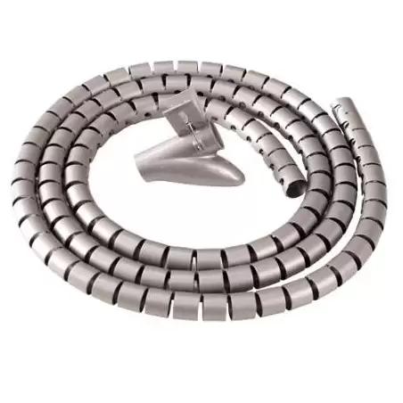 (9929801) FELLOWES ORGANIZADOR CABLES PLATEADO CABLEZIP