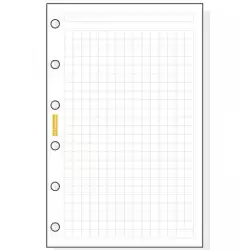 (1204297) FINOCAM RECAMBIO AGENDA DE ANILLAS CLASSIC C240 602-73X114MM 50H CUADRÍCULA