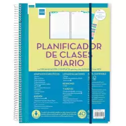(5341000) FINOCAM PLANIFICADOR DE CLASES DIARIO DOCENTE ESPIRAL 230X310MM 1DP 199 JORNADAS LECTIVAS