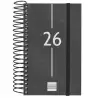 (741086026) FINOCAM AGENDA ESPIRAL YEAR E3-79X127MM 1DP TAPA PP NEGRO 2026
