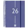 (741101026) FINOCAM AGENDA ESPIRAL YEAR E10-155X212MM 1DP TAPA PP AZUL 2026