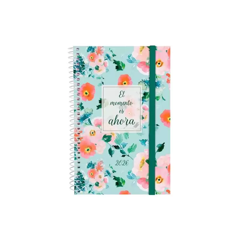 (742212826) FINOCAM AGENDA ESPIRAL DESIGN COLLECTION E5-117X181MM SVH TAPA PP AHORA 2026