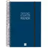 (742871026) FINOCAM AGENDA ESPIRAL OPAQUE E11-165X242MM 1DP TAPA PP AZUL 2026