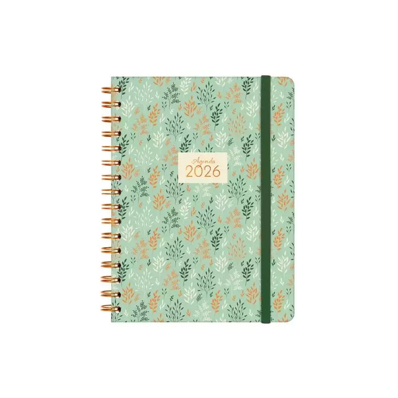 (760043026) FINOCAM AGENDA ESPIRAL YOU E10-155X212MM SVH TAPA DURA TRIGO 2026