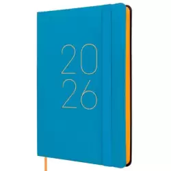 (883321026) FINOCAM AGENDA FLEXI LISA F4-118X168MM SVH TAPA BLANDA AZUL 2026