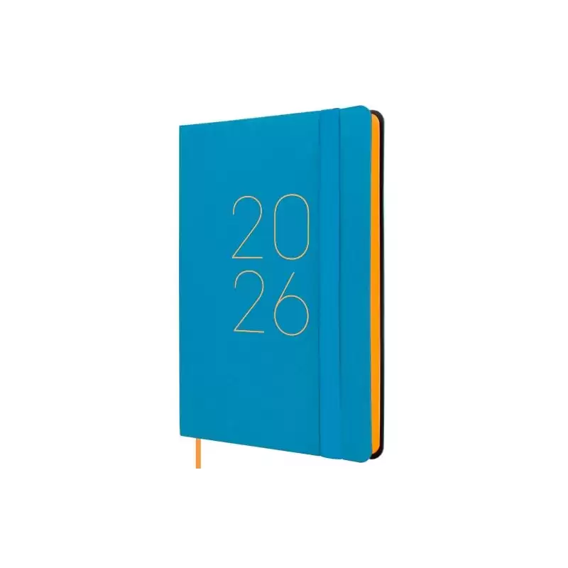 (883321026) FINOCAM AGENDA FLEXI LISA F4-118X168MM SVH TAPA BLANDA AZUL 2026