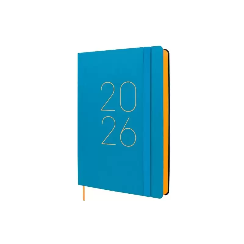 (883401026) FINOCAM AGENDA FLEXI LISA FA5-148X210MM 1DP TAPA BLANDA AZUL 2026