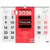 (780010026) FINOCAM CALENDARIO DE PARED NÚMEROS GRANDES L-430X310MM MV NEUTRO 2026