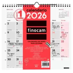 (780060026) FINOCAM CALENDARIO DE PARED PARA ESCRIBIR M-265X245MM MV NEUTRO 2026