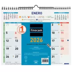 (781420026) FINOCAM CALENDARIO DE PARED NÚMEROS GRANDES M-300X247MM MV COLOR 2026