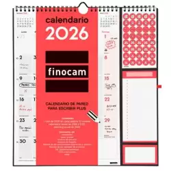 (782120026) FINOCAM CALENDARIO DE PARED PLUS-215X325MM MV NEUTRO 2026
