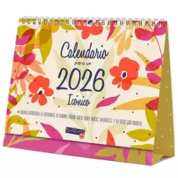 (785100026) FINOCAM CALENDARIO DE SOBREMESA PARA ESCRIBIR S-210X150MM MV TALKUAL ICÓNICO 2026