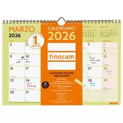(787220126) FINOCAM CALENDARIO DE PARED PARA ESCRIBIR A4-297X210MM MV GRAFIK 2026