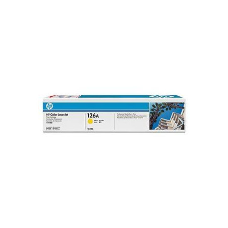 (CE312A) HP TONER AMARILLO LASERJET PRO 100 CP/1025NW/1025/1020 - 126A