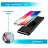 (00113) FLUX´S CARGADOR POWER BANK CON CARGA INALÁMBRICA EPSILON DE SOBREMESA QI 10K MAH NEGRO