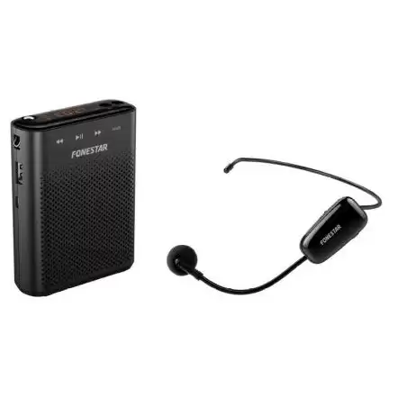 (ALTA-VOZ-W30) FONESTAR AMPLIFICADOR DE VOZ PORTÁTIL MICRO -UHF