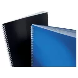 (ESP425504) GBC TAPAS ENCUADERNACIÓN POLYCLEARVIEW A4 PP 500 MICRAS NEGRO MATE PAQUETE 100 UD