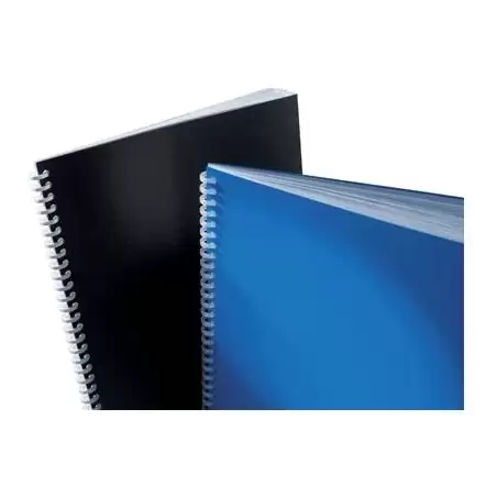 (ESP425804) GBC TAPAS ENCUADERNACIÓN POLYCLEARVIEW A4 PP 800 MICRAS NEGRO MATE PACK 50 UD