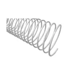 (ESP935306) GBC ESPIRAL METÁLICA PASO 5:1 6MM A4 BLANCO C/100