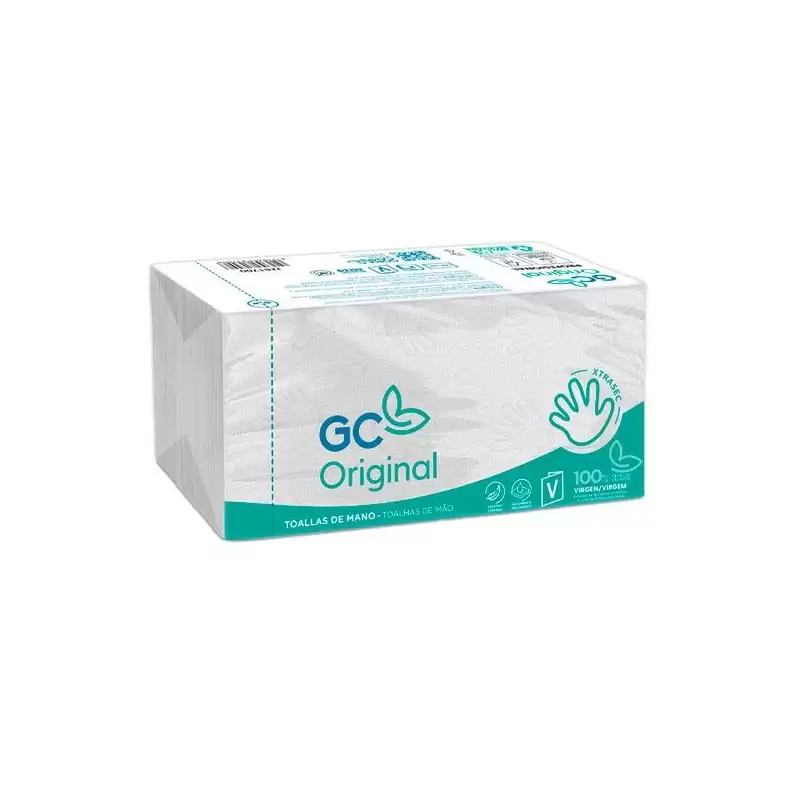 (J281700) GC TOALLAS MANO 2C XTRASEC PST 196UD C3920 PLEGADAS V BLANCO